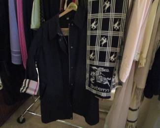 Burberry Jacket & Burberry scarf