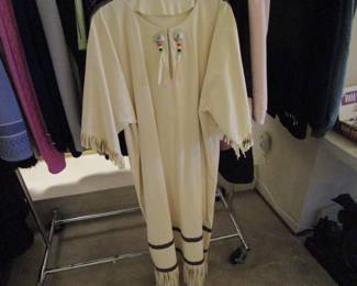 Native dress made of buckskin