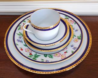 Tiffany & Co. Blue Band Limoges France Dishware