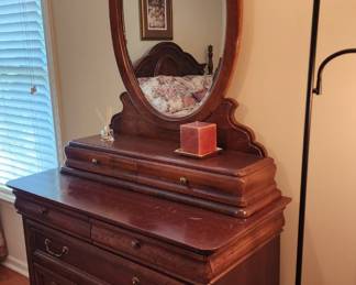 Vintage Dresser with Mirror