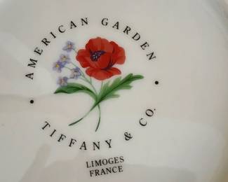 American Garden Tiffany & Co. Dishware