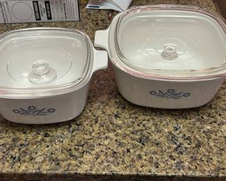 CorningWare Blue Cornflower Dishes