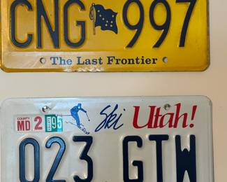 Incredible License Plate Collection
