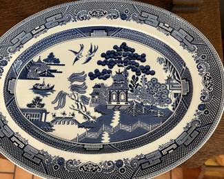 Willow Blue Serving Platter