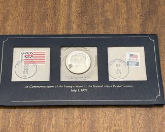1971 Inauguration Postal Service Silver Proof