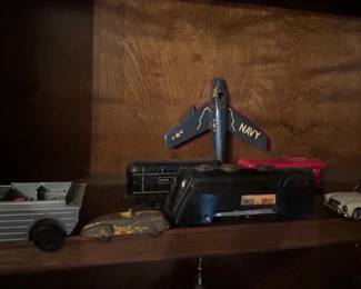 Vintage Train and Car Collectibles