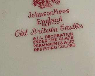 Johnson Brothers Old Britain Castles Collection