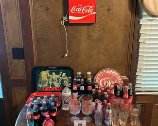 Huge Collection of Vintage Coca-Cola Advertising and Product Packaging