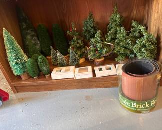 Dept 56 trees, road