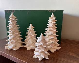 Ceramic Christmas trees