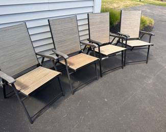 Patio chairs