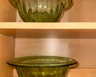 Uranium Glass Bowls