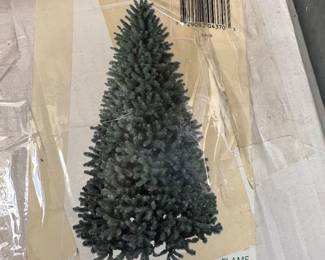 7’ artificial fir tree Christmas tree