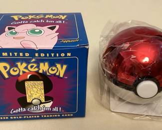 CMS133 Limited Edition Pokémon Jigglypuff 23K Gold-Plated Trading Card 