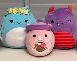 CMS036 Five Adorable Squishmallows Plushies