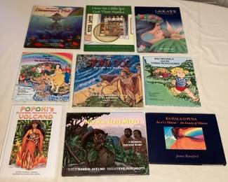 CMS044 Nine Children’s Hawaiian Fairy Tales, Legends & Folk Tales Hardcover Books 