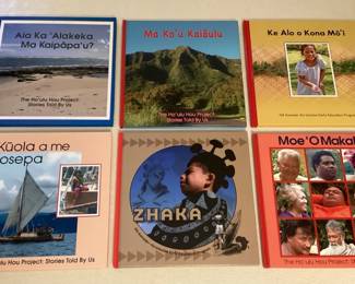 CMS043 Six Children’s Hawaiian Hardcover Books 