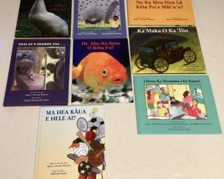 CMS042 Eight Children’s Hawaiian Hardcover Books 