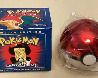 CMS132 Limited Edition Pokémon Charizard 23K Gold-Plated Trading Card 