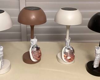 CMS008 Four Solar Powered LED Touch Lamps New