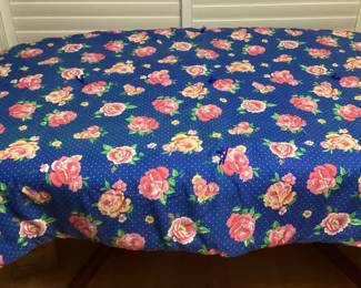 CMS028 Japanese Floral Print Futon Blanket 