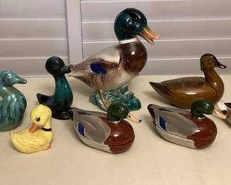 CMS108 Vintage Ceramic Duck Collection 