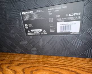 70" Hisence Smart TV