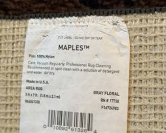 Area Rug - Maples - 5' x 7'