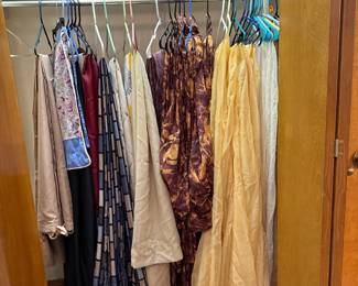 Curtains, sheers, valances, curtain rods; Fitright and assurance briefs