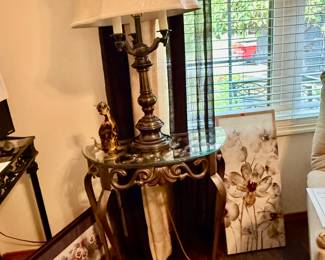 Tables, lamps, home decor