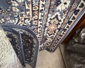 Ariana area rug 4'11" x 6'11" - 3 pc set - Country Blue
