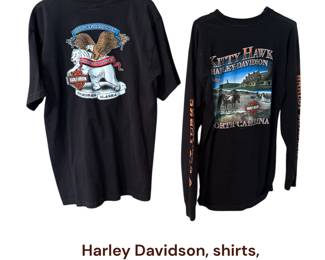 Harley Davidson clothing, men and women