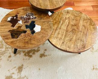 Three tiered table