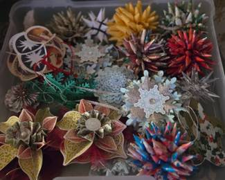 Intricate handmade holiday ornaments 
