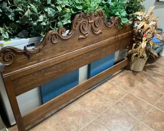 Wooden head board king