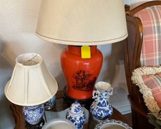 Japanese motif lamp