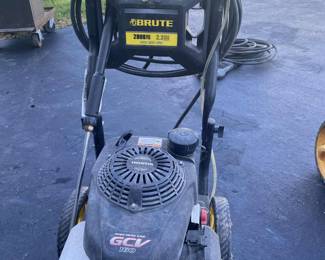 Brute Pressure Washer with Honda GVC 160 OHC engine