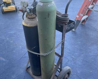 Oxy./Act. Gas Welding tanks 