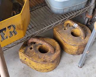 Cast Iron Lawn Garden Tractor Wheel Weights