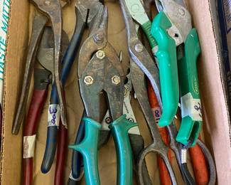 Tin Snips & Cresent Fencing Pliers