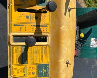 Yard-Man 9.5HP/28-inch snow blower power chute rotation & Heated handles