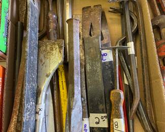 Chisels & Small Crowbars Pry Bars