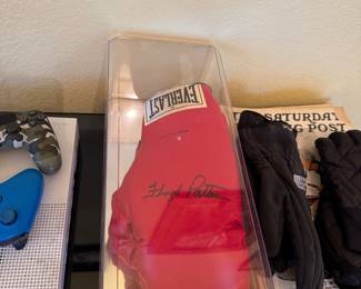Signed Floyd Patterson Glove