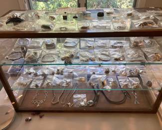 lots of sterling jewelry