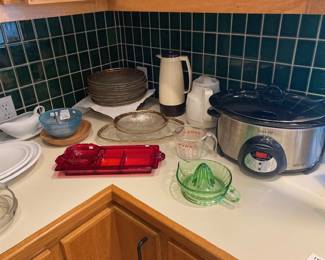 nice set of ivv glacier Italian glass