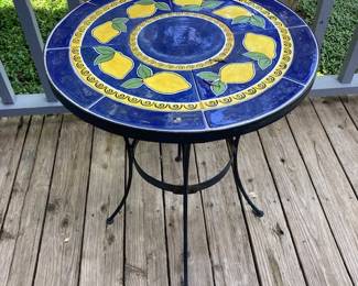 lovely patio table