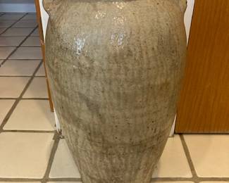 19th century salt glaze butter churn