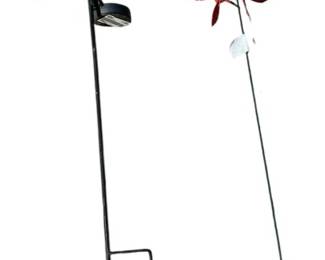 Colorful Cardinal Yard Stakes and Spinners