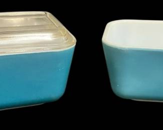 Vintage PYREX Set of Refrigerator Dishes