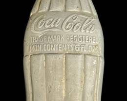 Vintage CocaCola Aluminum Bottle Door Pull
